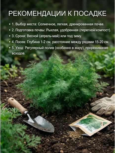 Укроп Геркулес  семена 