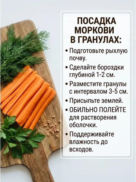 Морковь драже Император семена 